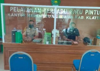 New Normal, Kemenag Klaten Terapkan Protokol Kesehatan Dalam Pelayanan