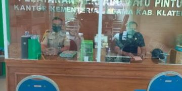 New Normal, Kemenag Klaten Terapkan Protokol Kesehatan Dalam Pelayanan