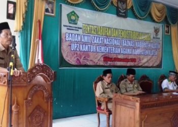 UPZ Kemenag Klaten Salurkan Zakat 400 Mustahik