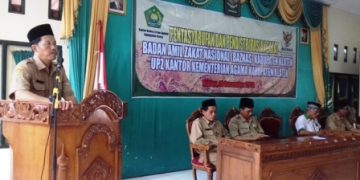 UPZ Kemenag Klaten Salurkan Zakat 400 Mustahik