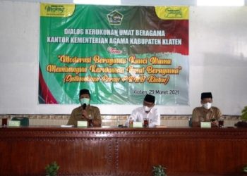 Dialog Kerukunan Umat Beragama, Upaya Membangun Moderasi Beragama