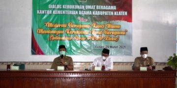 Dialog Kerukunan Umat Beragama, Upaya Membangun Moderasi Beragama