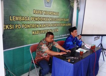 Data EMIS memudahkan pelaporan dan pendataan Madin