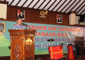Silaturahim dan tasyakuran jamaah haji Klaten 2015