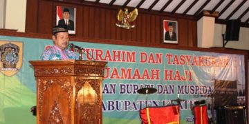 Silaturahim dan tasyakuran jamaah haji Klaten 2015