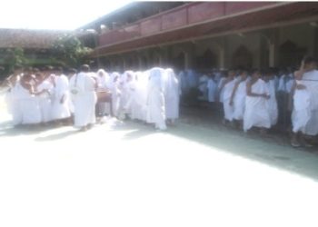 Pahami haji dan umrah, MTsN 1 Klaten Adakan Pelatihan Manasik Haji