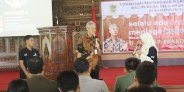 Gubernur ajak pemuda Klaten untuk jaga kerukunan