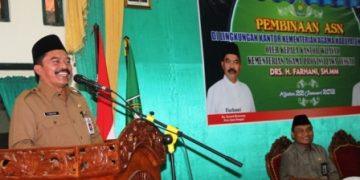Farhani, Ajak ASN Kemenag Tingkatkan Kinerja di Tahun 2018