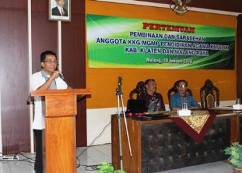 KKG Agama Katolik Kab Klaten bertukar ilmu ke Malang