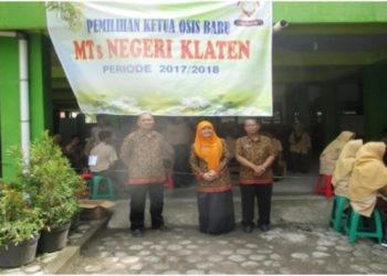 Pemilihan Ketua OSIS MTsN Klaten Layaknya Pilkada