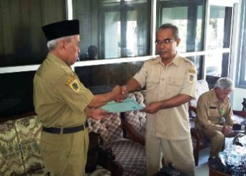 Serah terima pelaksana tugas