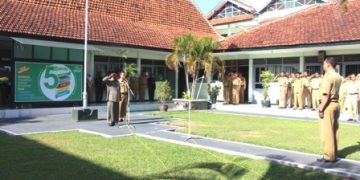 Peringati Hari Santri 2017, Kemenag Klaten Gelar Upacara