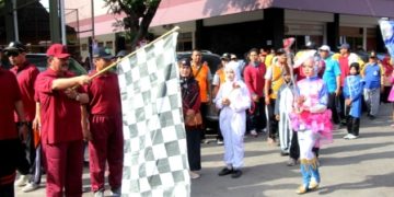 Kakanwil Lepas Jalan Sehat HAB Kemenag Klaten
