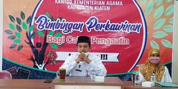 Wujudkan Keluarga Samawa, Kemenag Klaten Gelar Bimwin Angkatan III