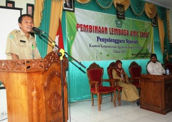 PNS Kemenag Klaten menyisihkan 2.5% dari gaji untuk zakat