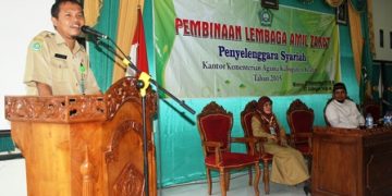 PNS Kemenag Klaten menyisihkan 2.5% dari gaji untuk zakat