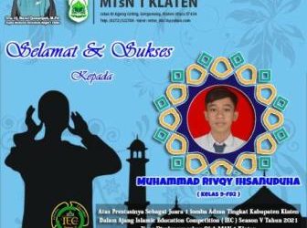 Deretan Prestasi Di Ukir Siswa-Siswi MTsN 1 Klaten