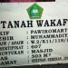 Kemenag Klaten Pasang Papanisasi Tanah Wakaf