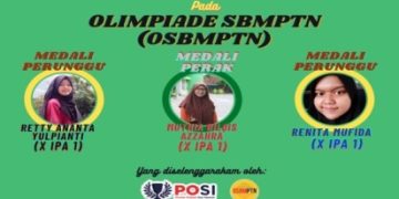 Olimpiade SBMPTN, Tiga Siswi MAN 2 Klaten Raih Medali