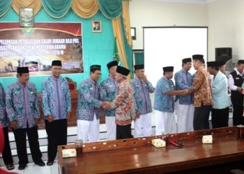 Pamitan dan pelepasan calhaj PNS Kemenag Klaten