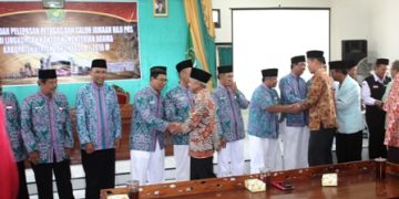 Pamitan dan pelepasan calhaj PNS Kemenag Klaten