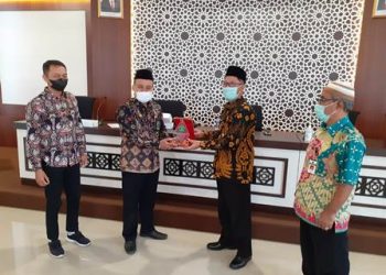Tim Studi Tiru Kemenag Klaten Pelajari Sistem Layanan PLHUT Kemenag Bantul