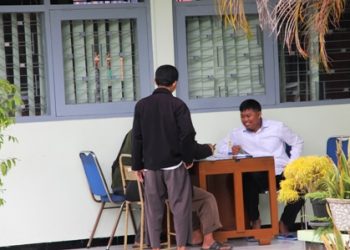 Daftar ulang peserta lolos seleksi Rekrutmen PAI Non PNS
