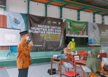 Sukseskan Gerakan Pesantren Jateng Serentak Vaksin, 398 Santri Jalani Vaksinasi Covid 19
