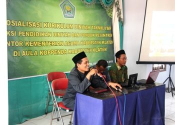 Sosialisasi Kurikulum MADIN