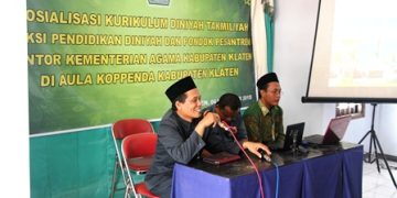 Sosialisasi Kurikulum MADIN
