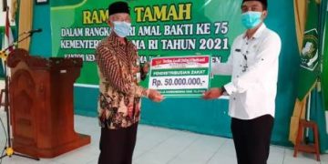 Bantuan Terus Berdatangan untuk Pembangunan Musholla Al Ikhlas Kemenag Klaten