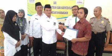UPZ Kemenag Klaten Salurkan Bantuan Pada Fakir Miskin dan Fisabilillah