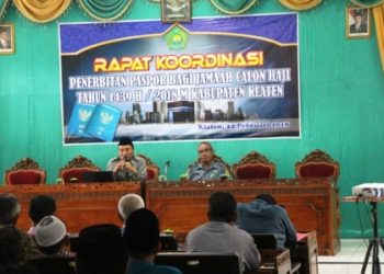 Musim Haji 2018, Kemenag Klaten Gelar Rakor Penerbitan Paspor
