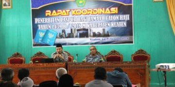 Musim Haji 2018, Kemenag Klaten Gelar Rakor Penerbitan Paspor