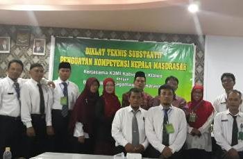 Diklat Teknis Subtantif Penguatan Kepala Madrasah, Upaya Tingkatkan Kompetensi