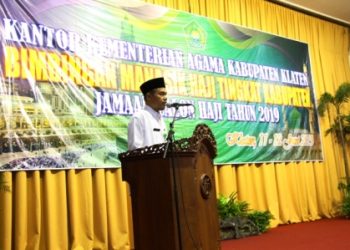 900 Jamaah Calon Haji Klaten Ikuti Bimbingan Manasik Haji