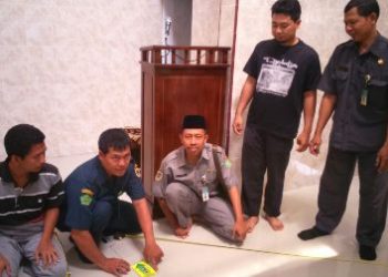 Ukur arah kiblat, Kemenag Klaten mudahkan layanan