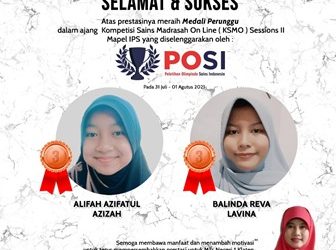 Siswi MTsN 1 Klaten Torehkan Prestasi di Awal Tahun Pelajaran 2021/2022