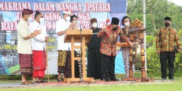 Umat Hindu Gelar Tawur Agung Kesanga di Candi Prambanan