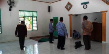 Kemenag Klaten Ukur Arah Kiblat Masjid dan Mushalla Rumah Sakit