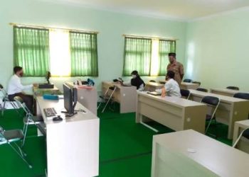 SKB CPNS Kemenag Hari Pertama Berjalan Lancar Dengan Protokol Kesehatan