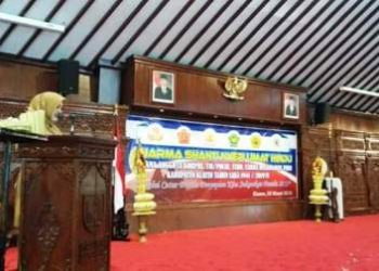 Dharma Santi Nyepi, Bupati Ajak Sukseskan Pemilu 2019