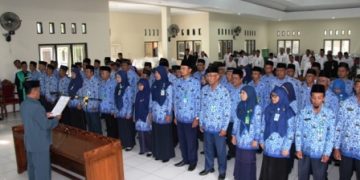 68 PNS K2 Kemenag Klaten Disumpah
