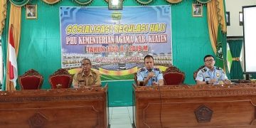 Kemenag Klaten Gelar Sosialisasi Regulasi Haji Penerbitan Paspor