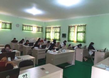 Seluruh Rangkaian Tes SKB CPNS Kemenag Di Klaten Berjalan Lancar
