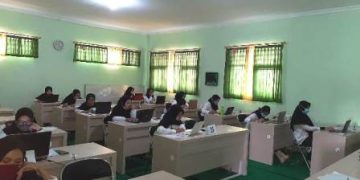 Seluruh Rangkaian Tes SKB CPNS Kemenag Di Klaten Berjalan Lancar