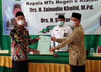 Pisah Sambut Kepala MTsN 6 Klaten