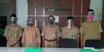 Kemenag Klaten Terapkan Protokol Kesehatan di Seluruh KUA Kecamatan