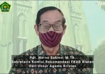 Kemenag Klaten Rangkul Tokoh Lintas Agama Sosialisasikan 5M