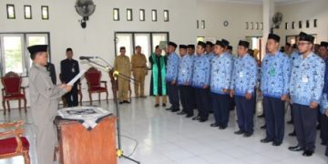 Kemenag Klaten Adakan Pengambilan Sumpah PNS K2
